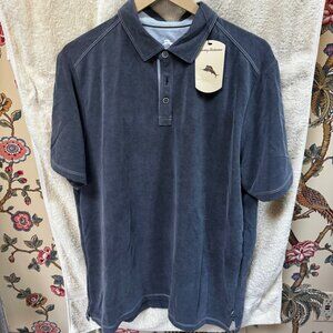 Tommy Bahama Men's Polo, Sz L, Gray, NWT